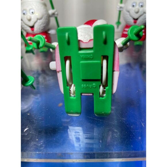 1980s Lot Of 3 Russ Skiing Snowball-Golfball Collectible Wind Up Toys-NOS - Picture 7 of 11